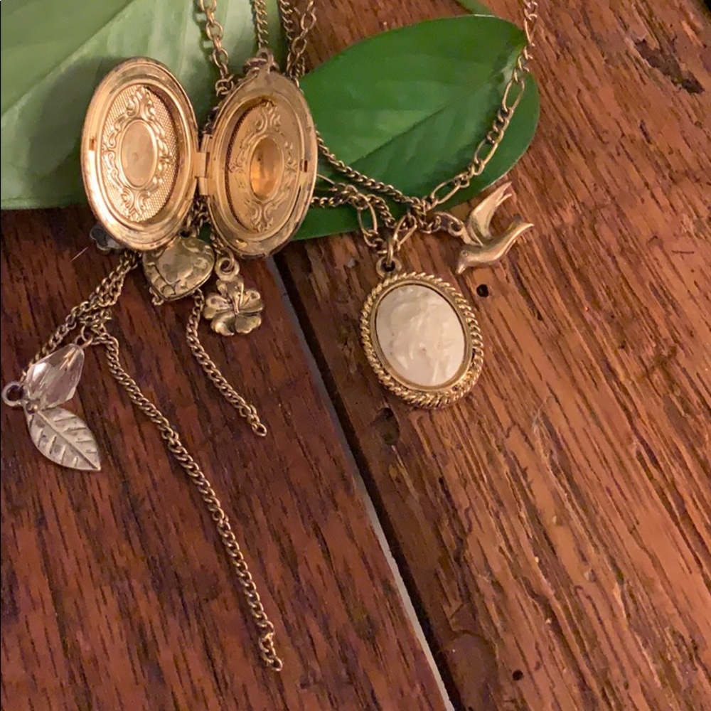 Layered Charm Necklace